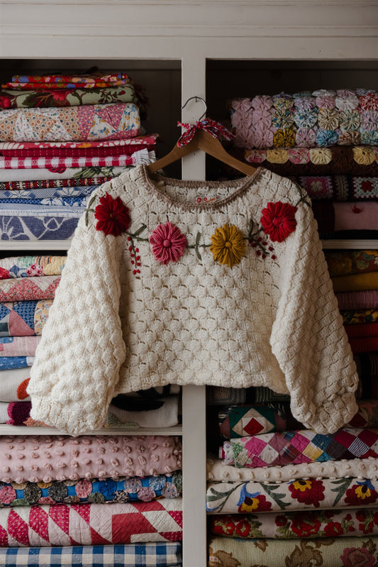 The Mariposa Pullover 3/8