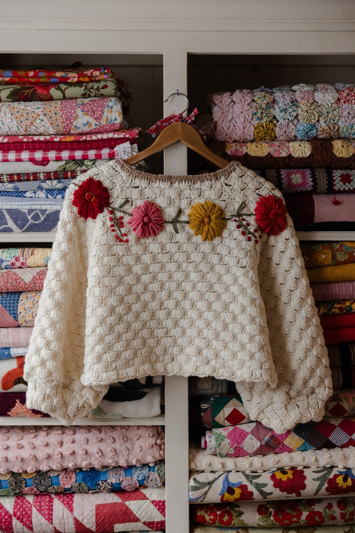 The Mariposa Pullover 3/8