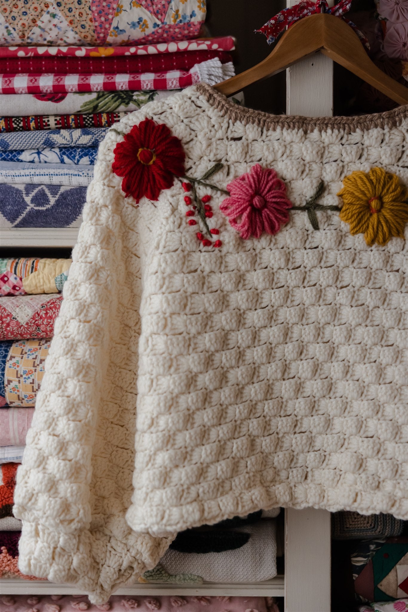 The Mariposa Pullover 3/8