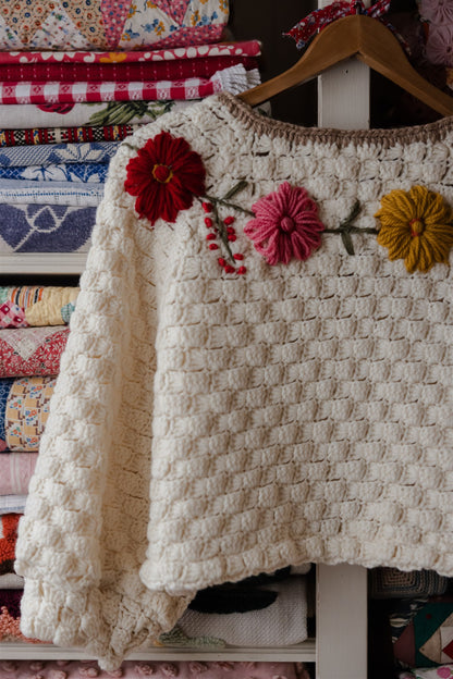 The Mariposa Pullover 3/8