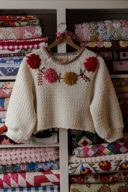 The Mariposa Pullover 5/8