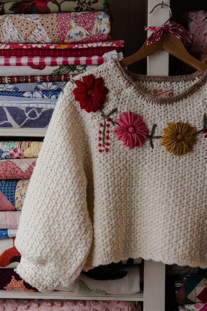 The Mariposa Pullover 5/8