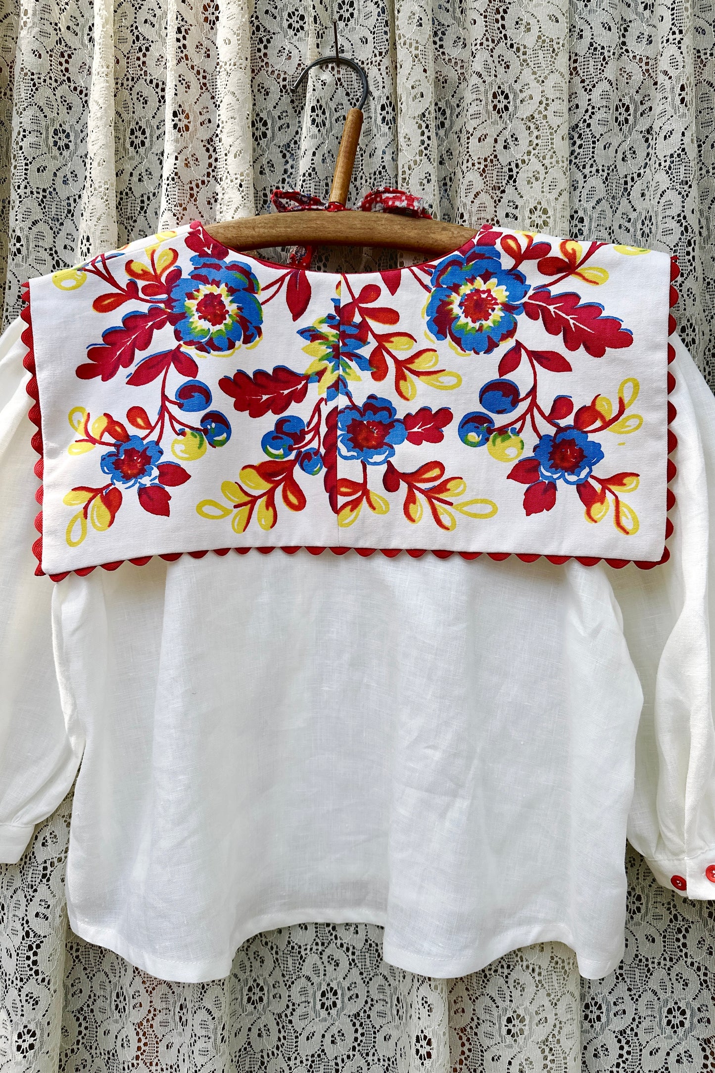 East Village Painters Blouse 7/16