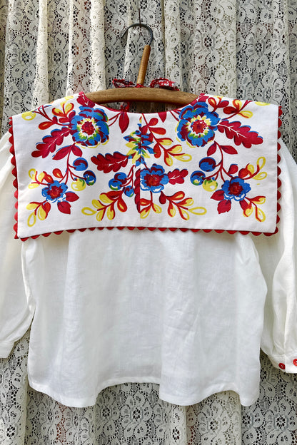 East Village Painters Blouse 7/16