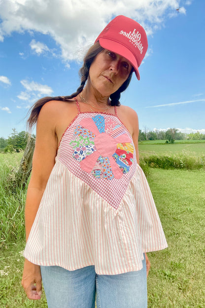 The Quilt Block Camisole | Dresden Plate