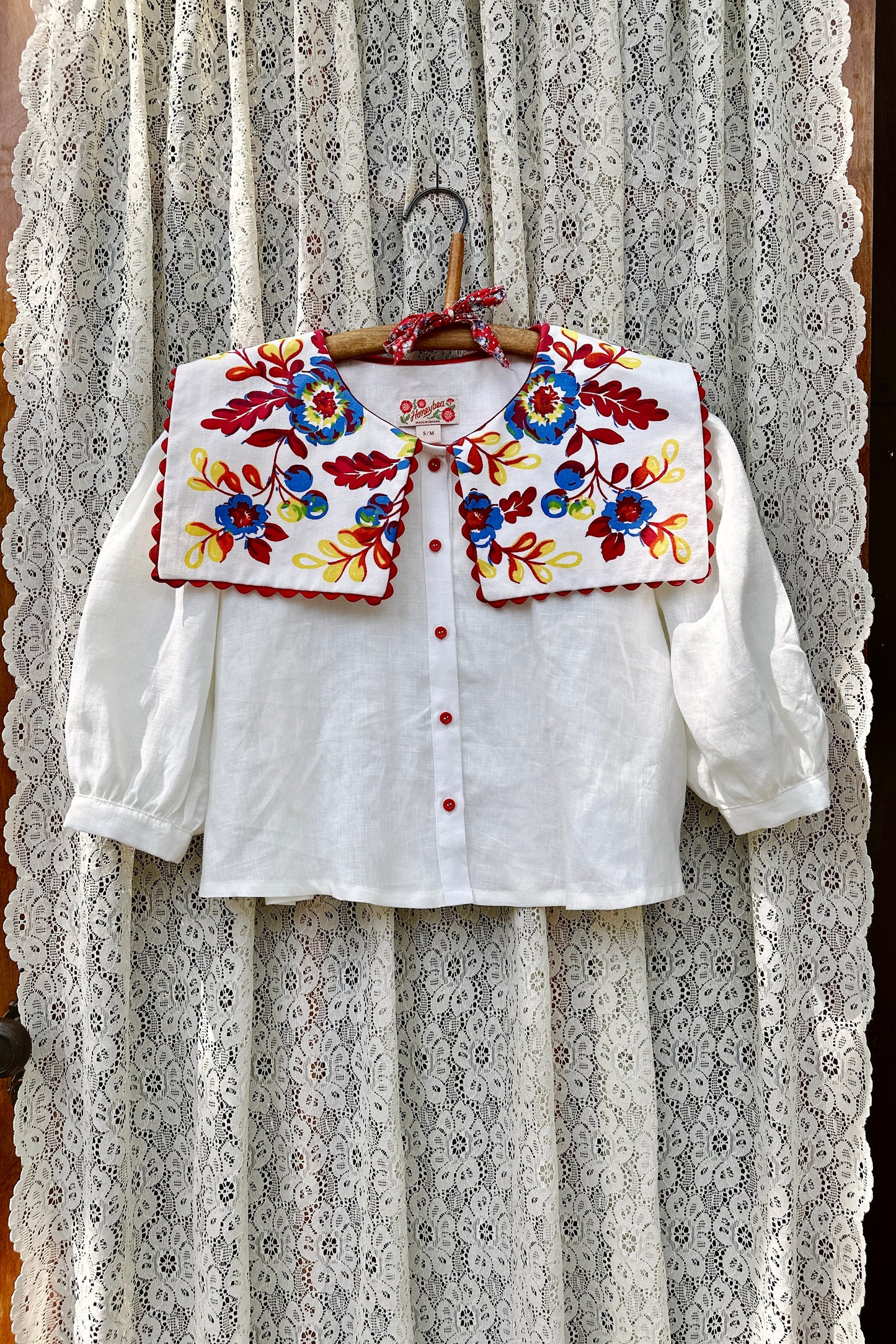 East Village Painters Blouse 7/16