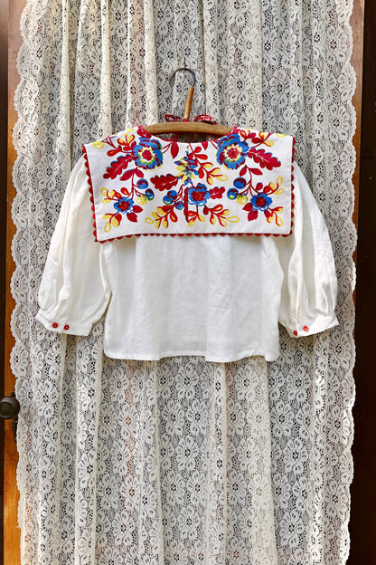 East Village Painters Blouse 7/16