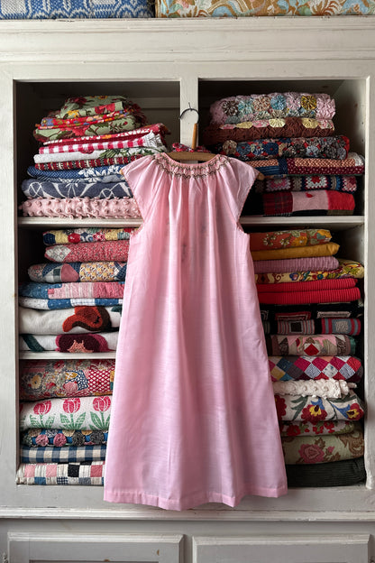 Pink Smock Dress