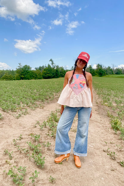 The Quilt Block Camisole | Dresden Plate