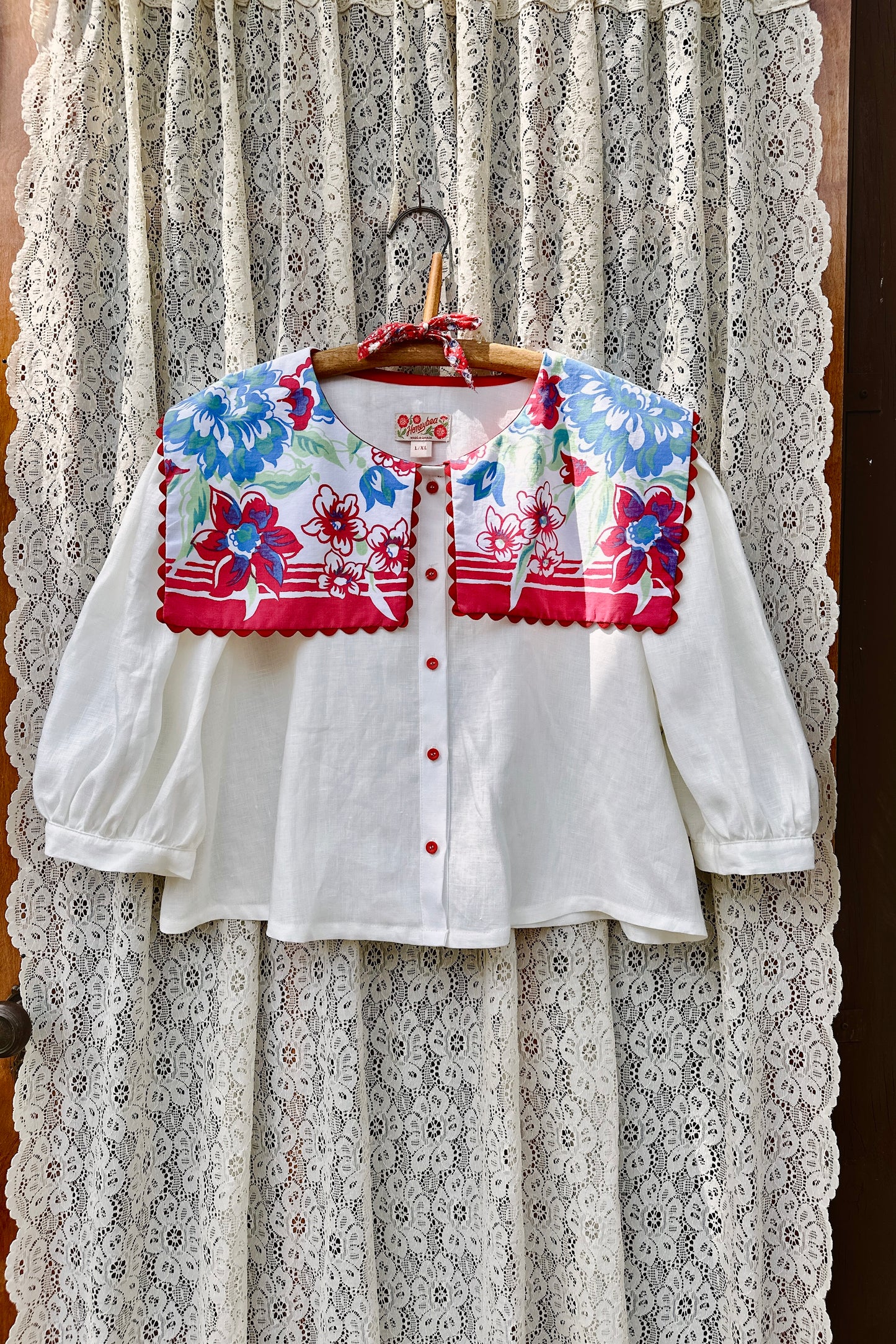 East Village Painters Blouse 4/16