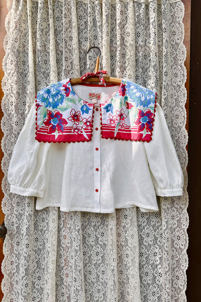 East Village Painters Blouse 4/16