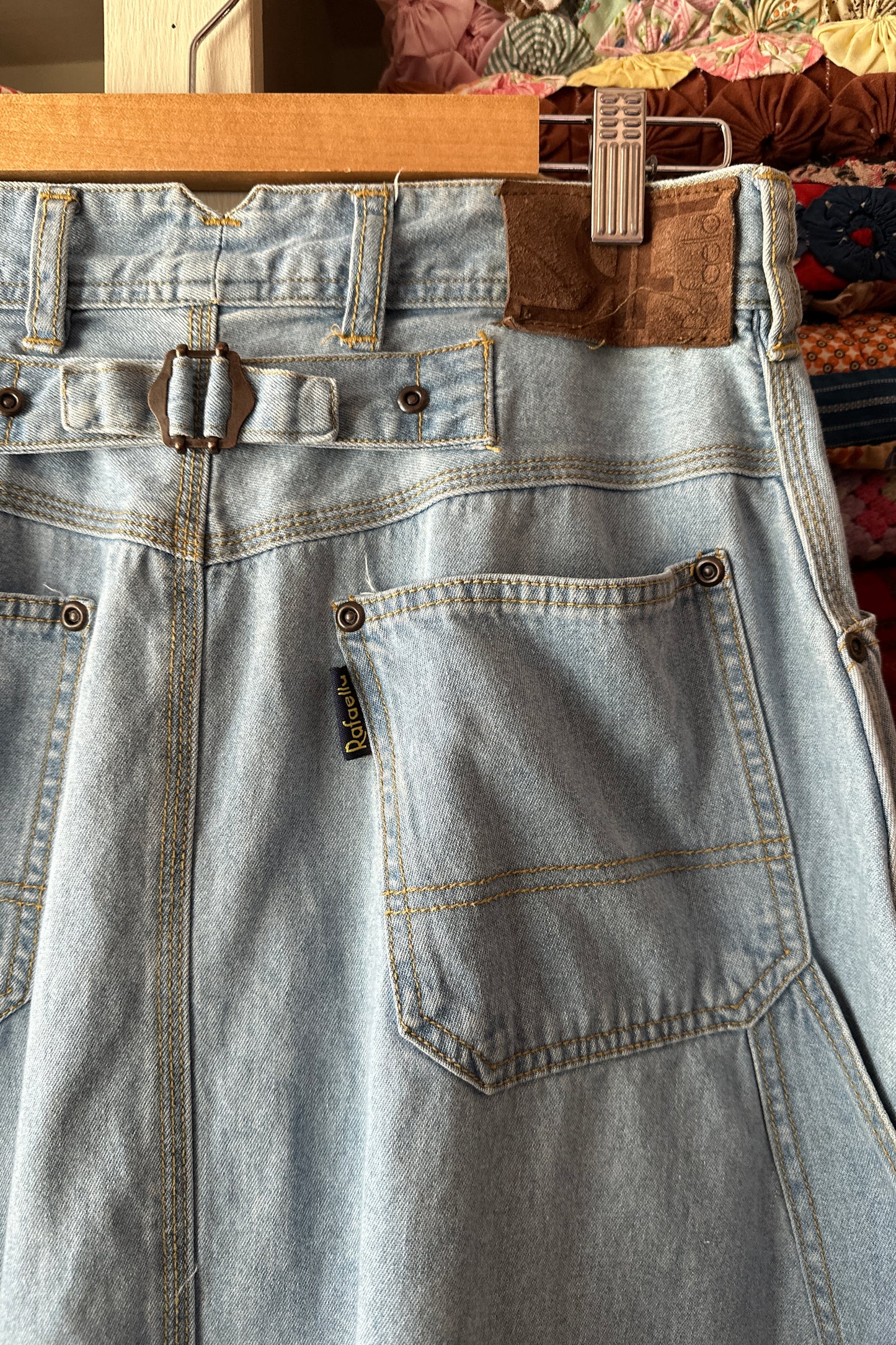 Vintage Jean Skirt