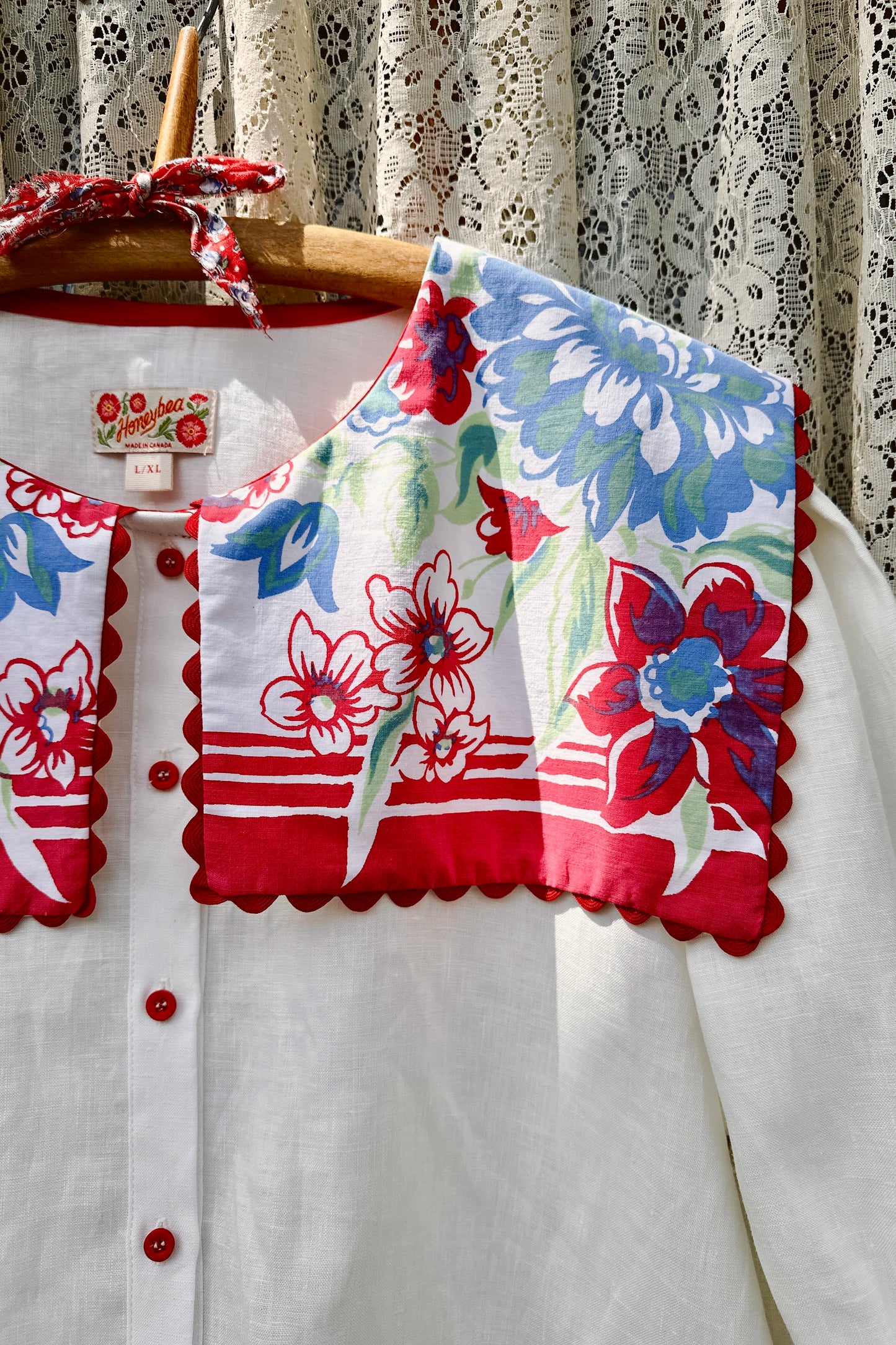 East Village Painters Blouse 4/16