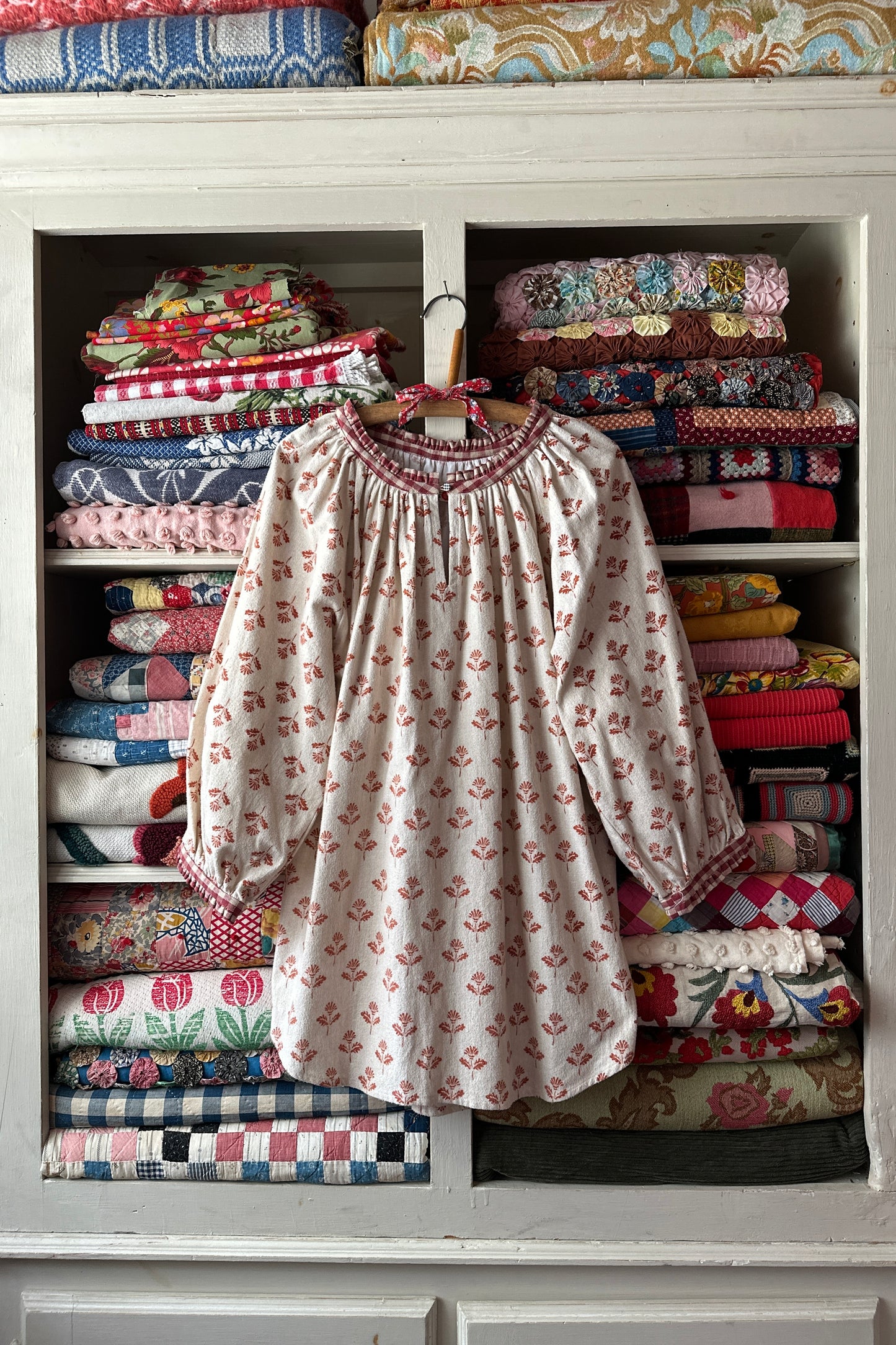Flannel Clara Blouse