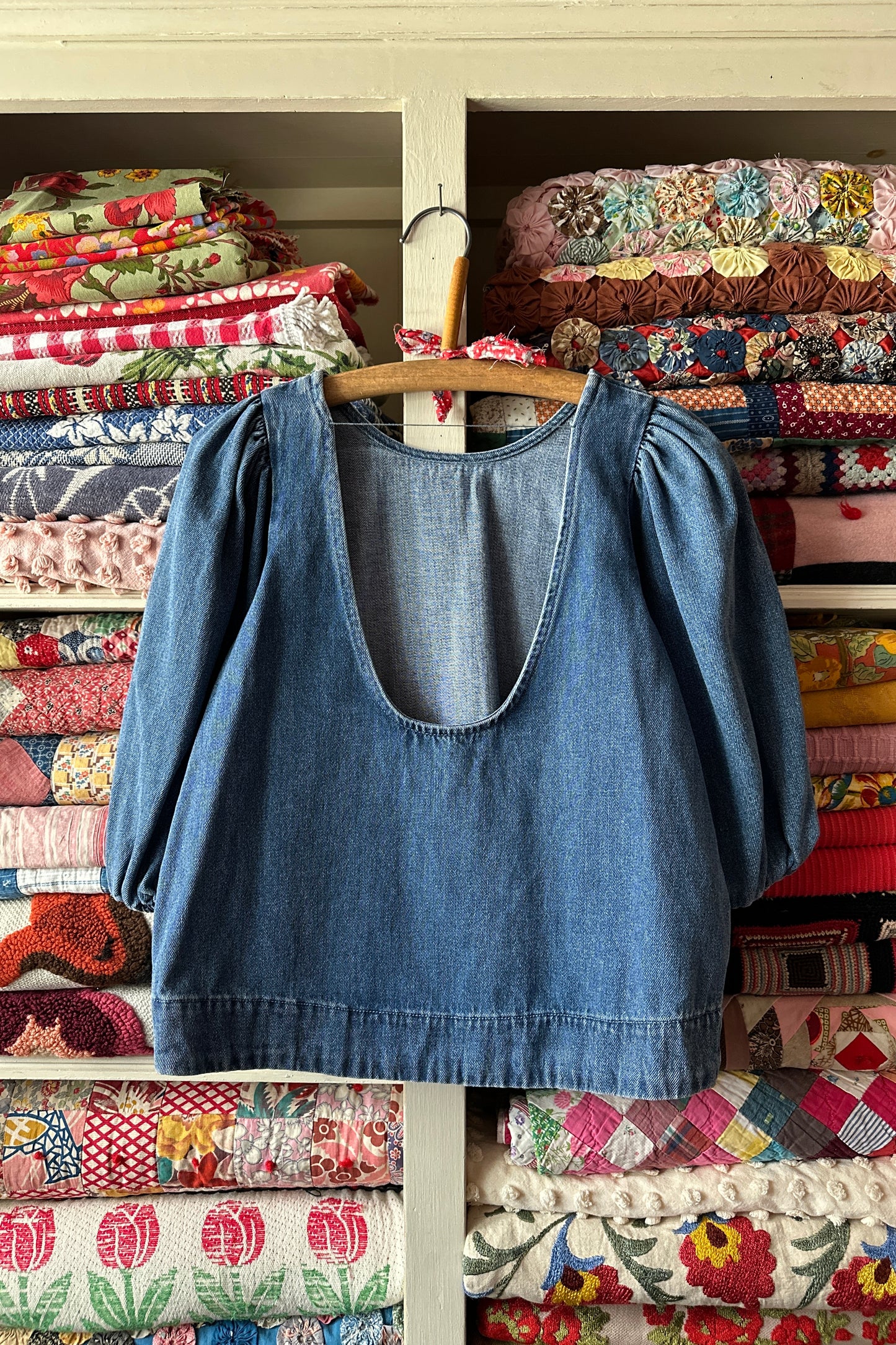 Denim Top