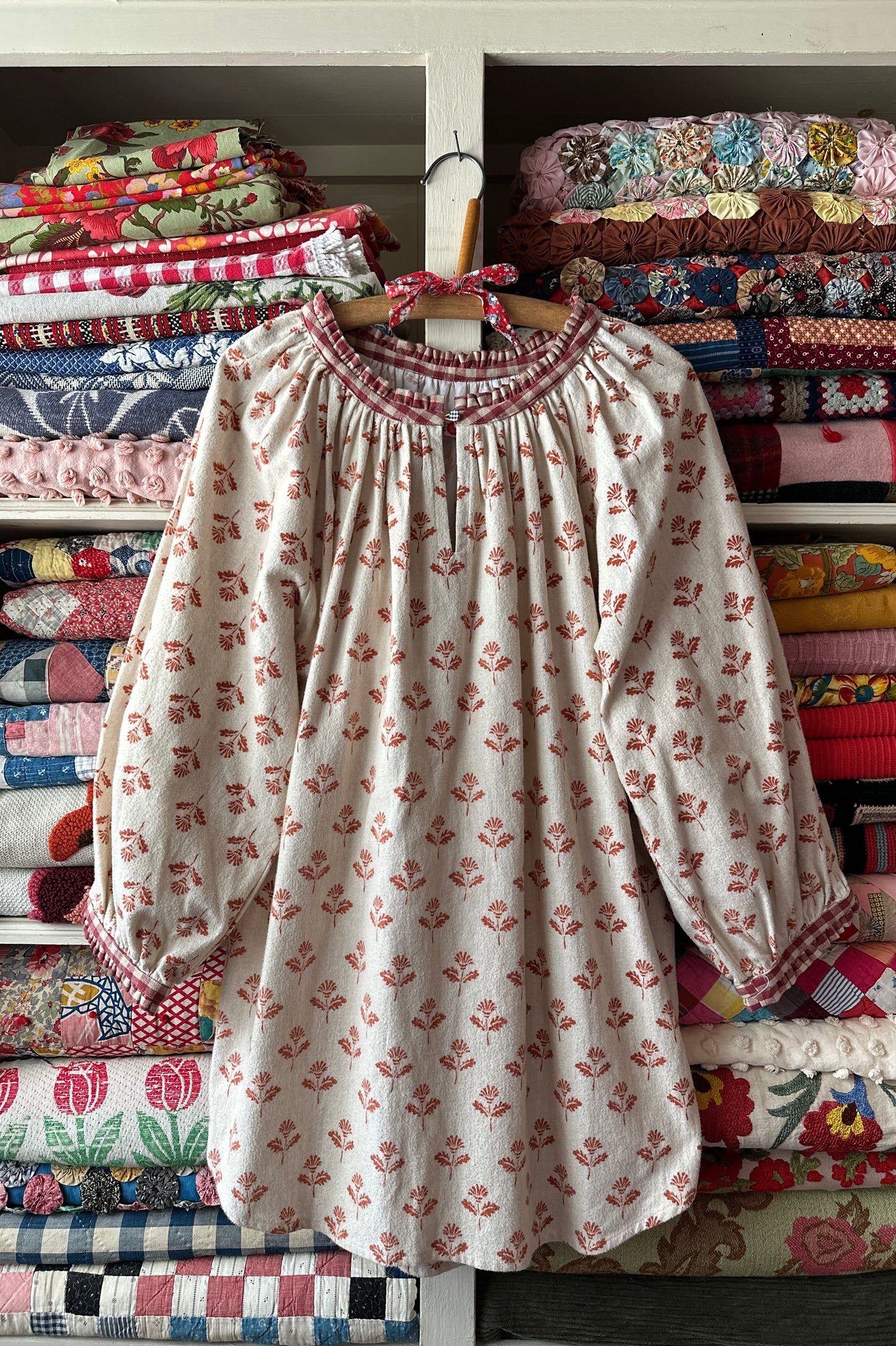 Flannel Clara Blouse