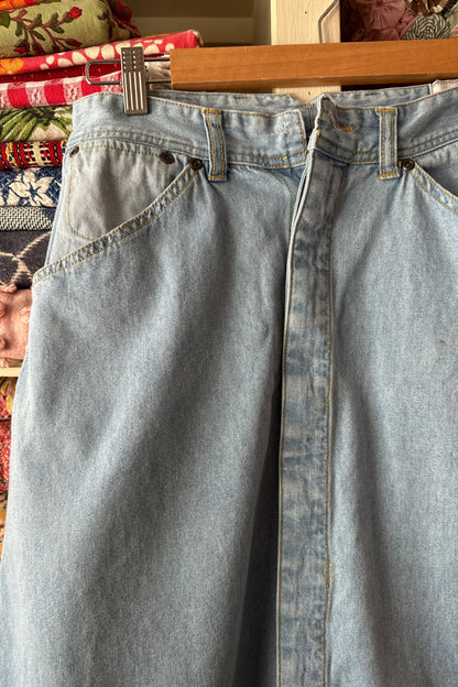 Vintage Jean Skirt