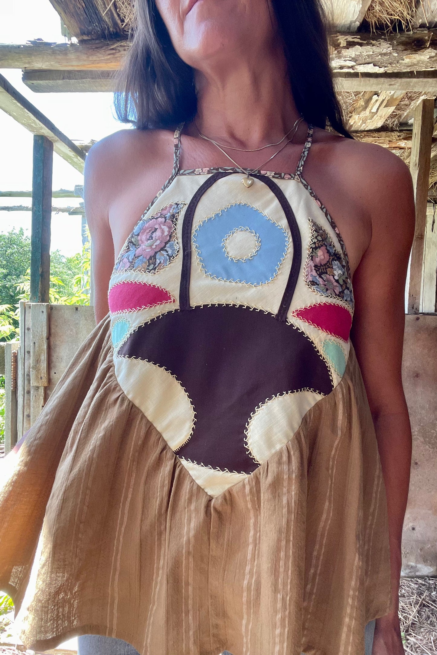 The Quilt Block Camisole | Flower Basket