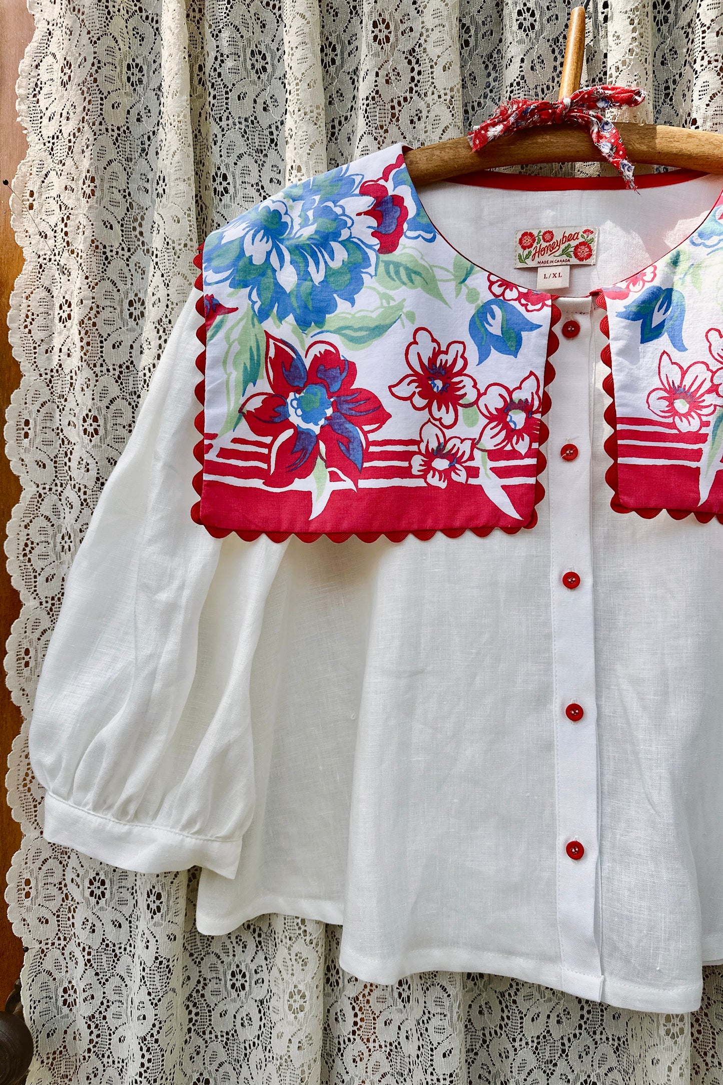 East Village Painters Blouse 4/16