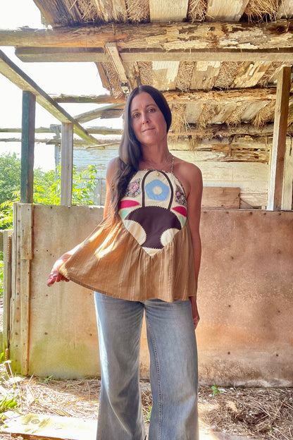 The Quilt Block Camisole | Flower Basket