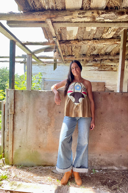 The Quilt Block Camisole | Flower Basket
