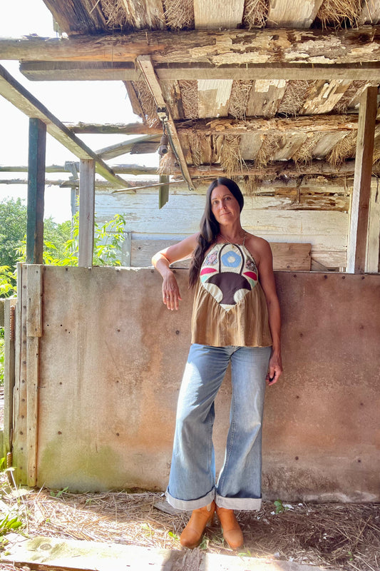 The Quilt Block Camisole | Flower Basket