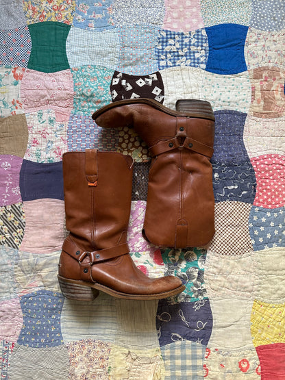 Orange Tab Levi Boots