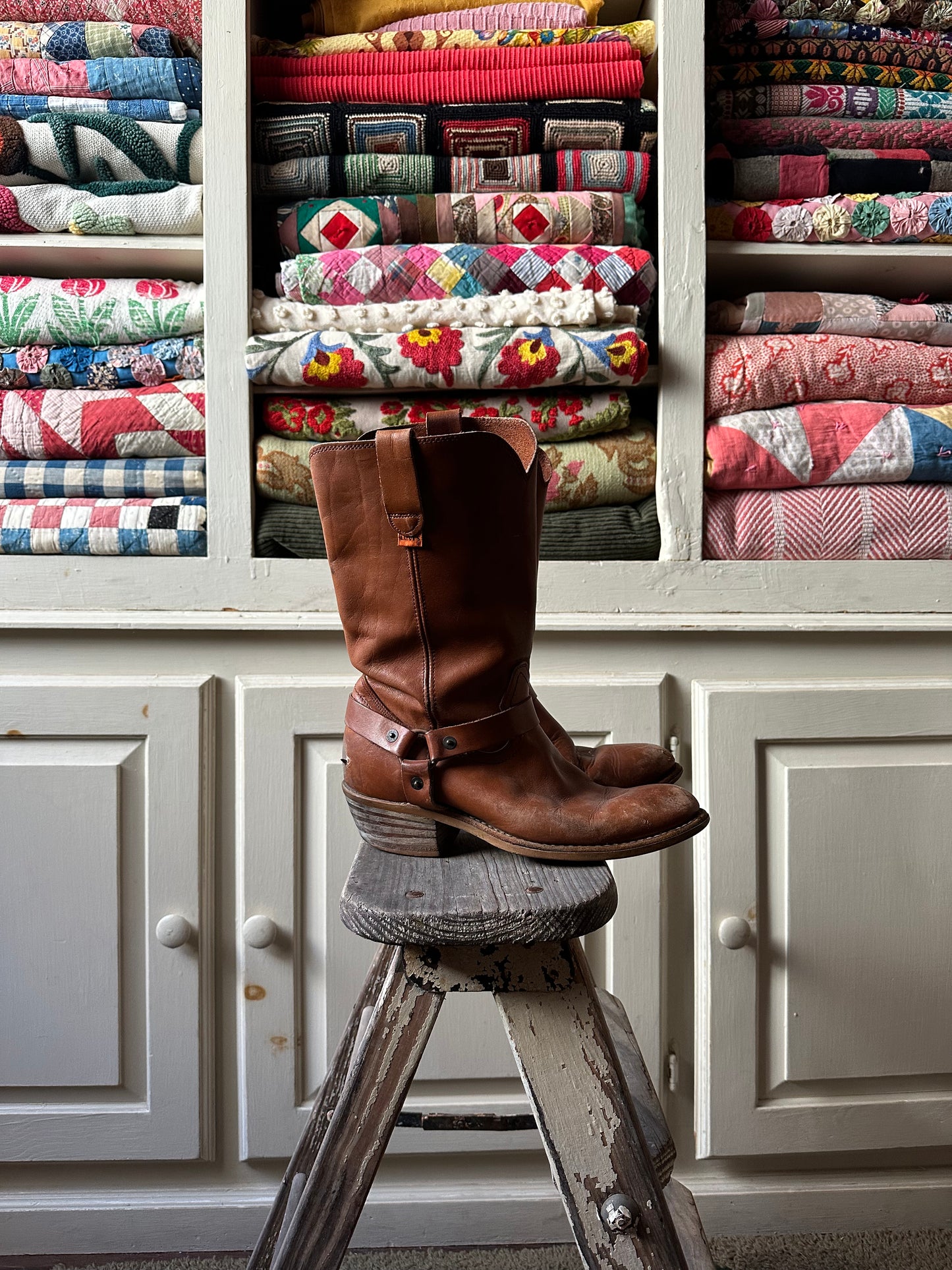 Orange Tab Levi Boots