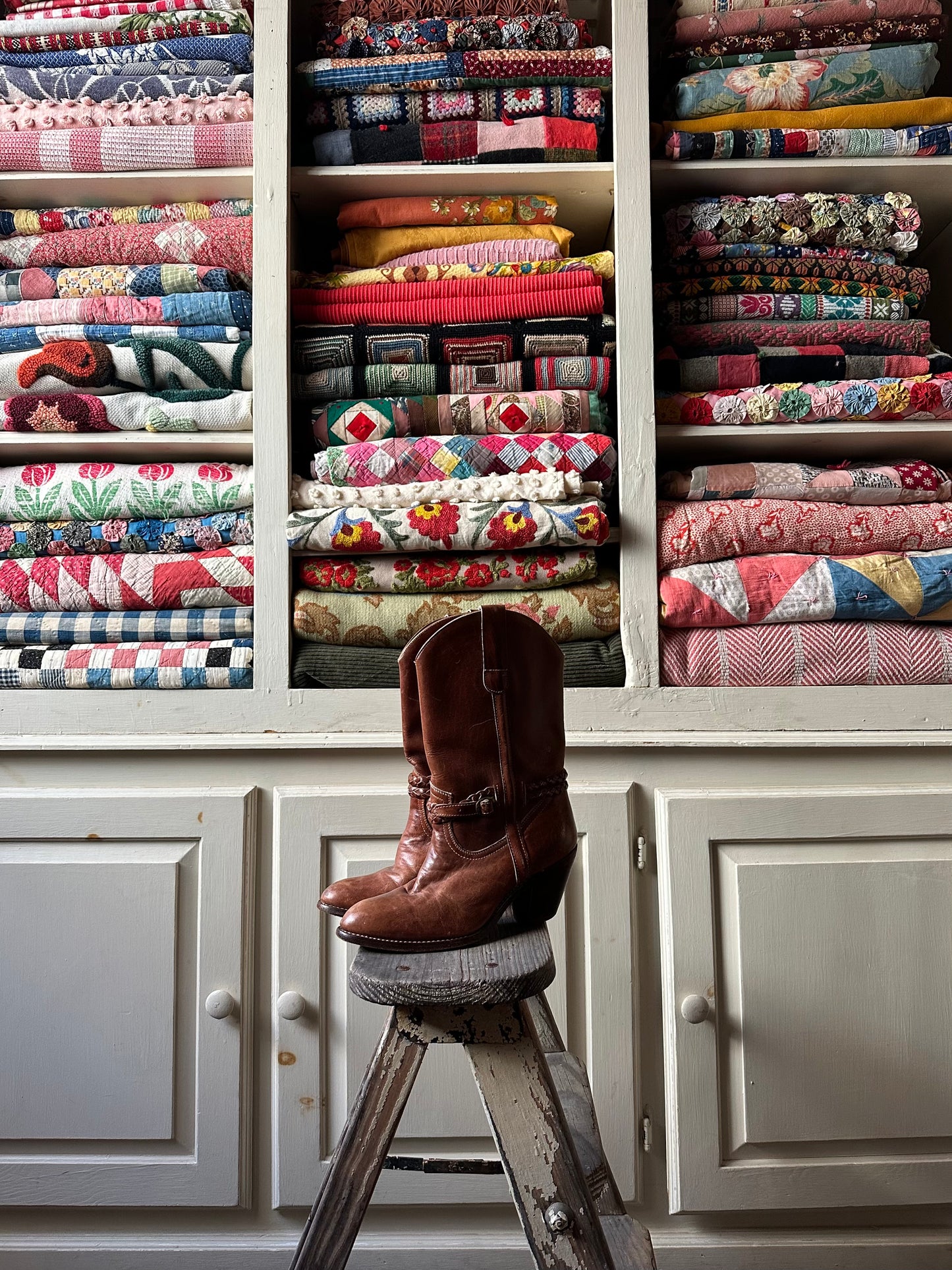 Braided Western Boots