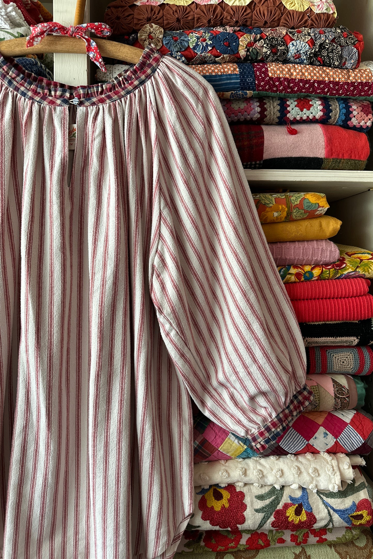 Flannel Clara Blouse