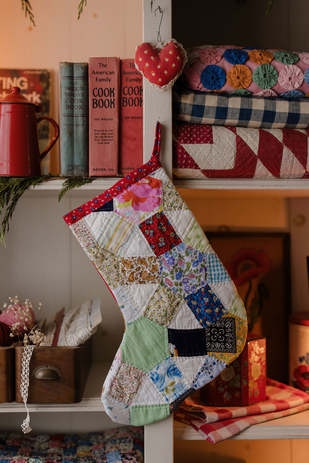 HEIRLOOM QUILT STOCKING