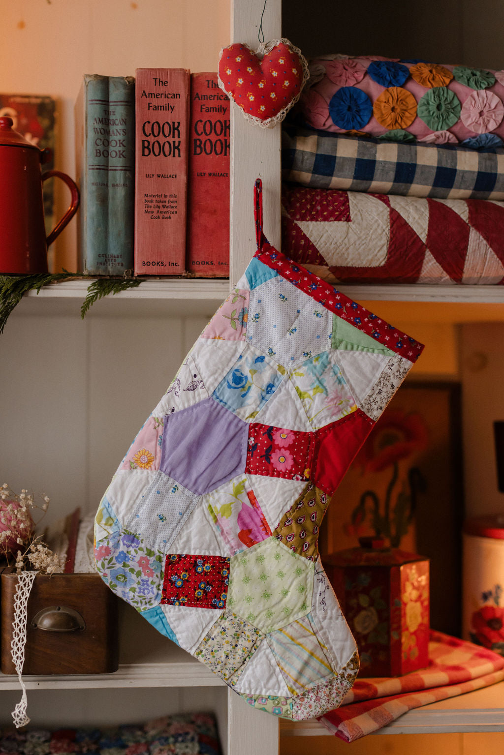 HEIRLOOM QUILT STOCKING