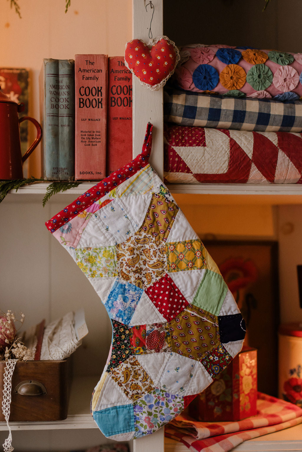 HEIRLOOM QUILT STOCKING