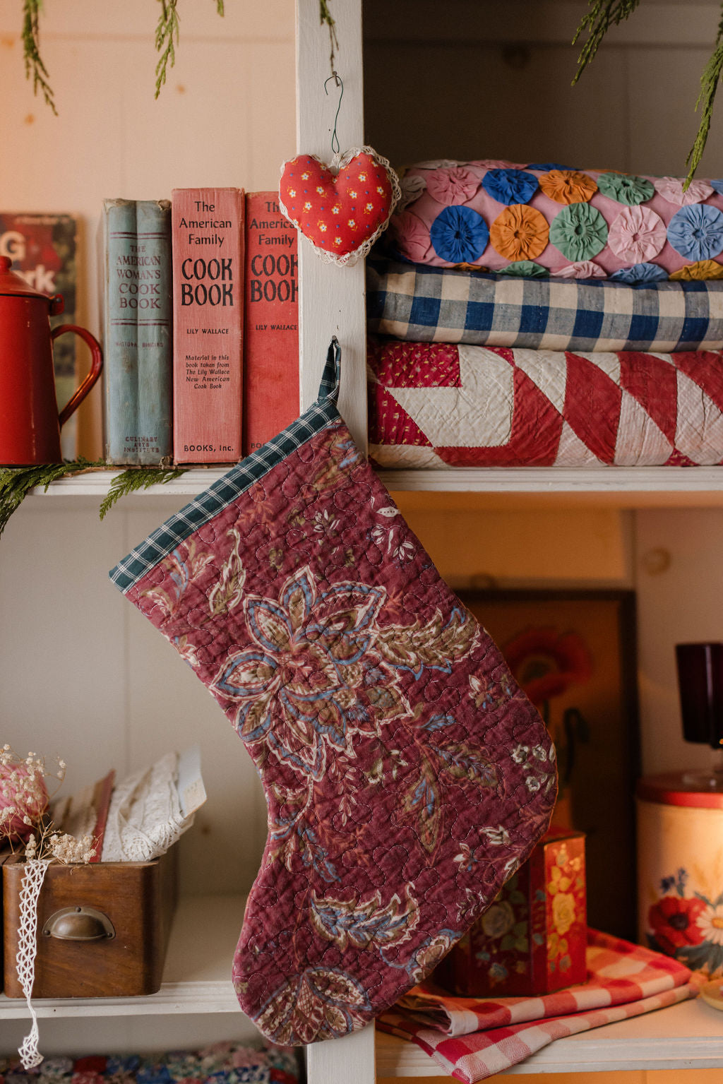 HEIRLOOM QUILT STOCKING