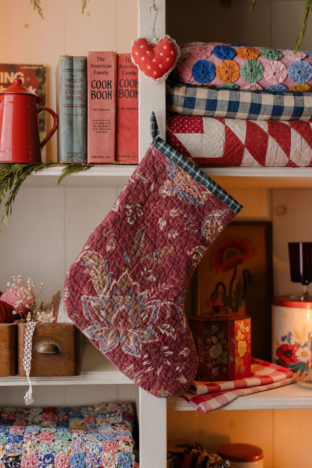 HEIRLOOM QUILT STOCKING