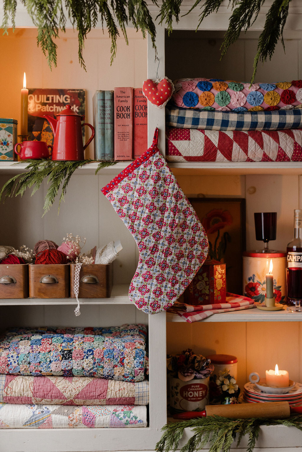 HEIRLOOM QUILT STOCKING