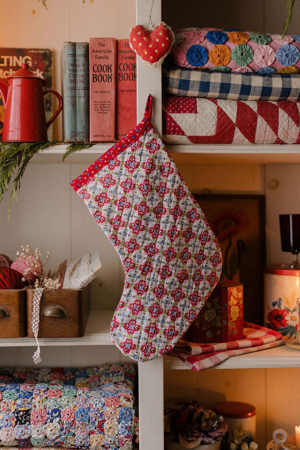 HEIRLOOM QUILT STOCKING