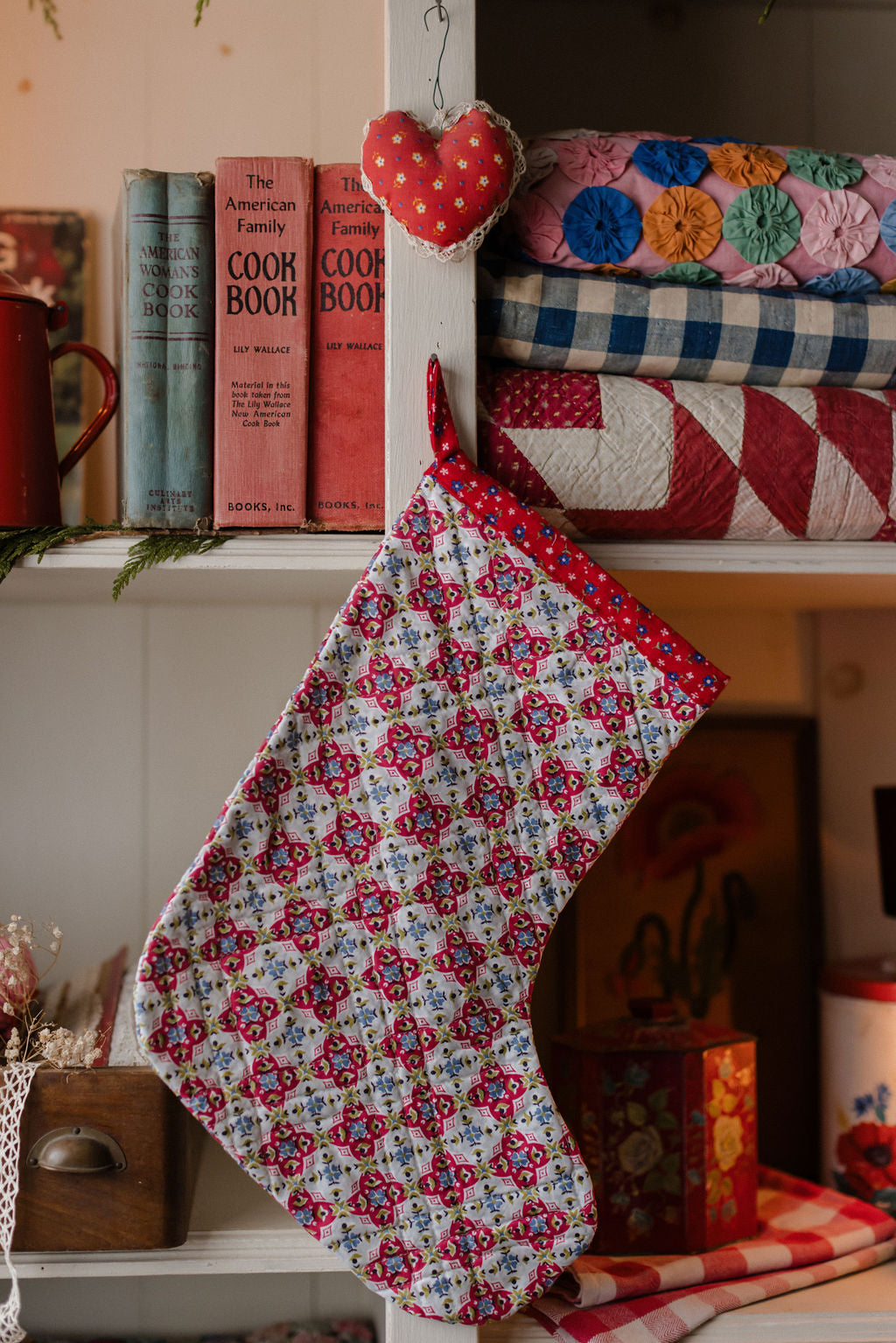 HEIRLOOM QUILT STOCKING