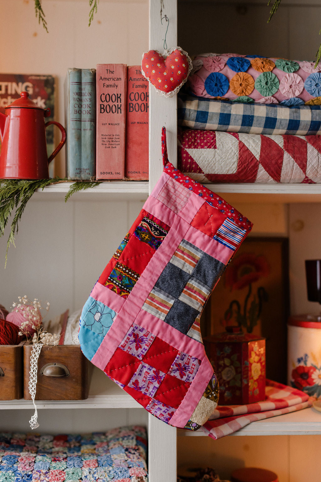 HEIRLOOM QUILT STOCKING