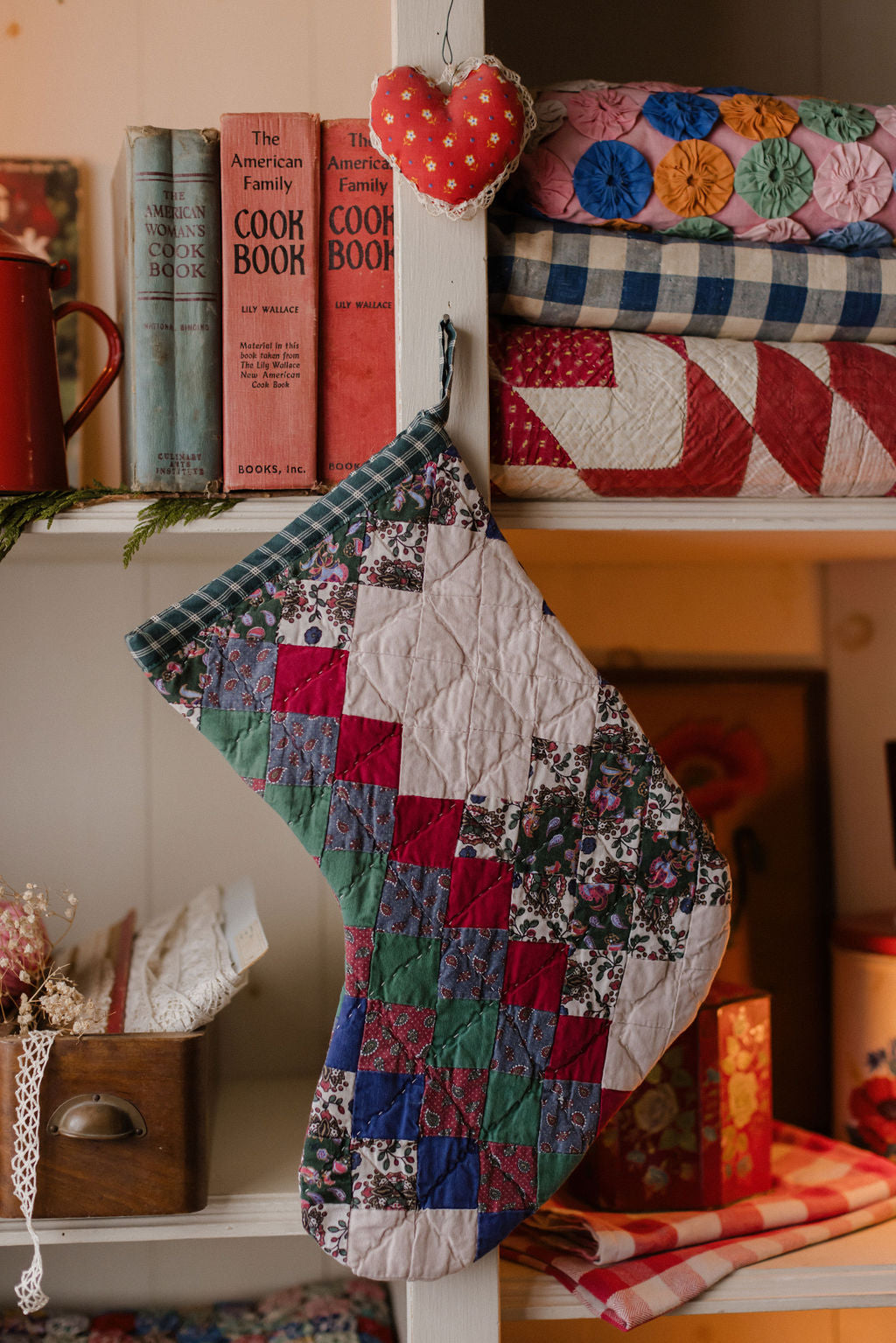 HEIRLOOM QUILT STOCKING