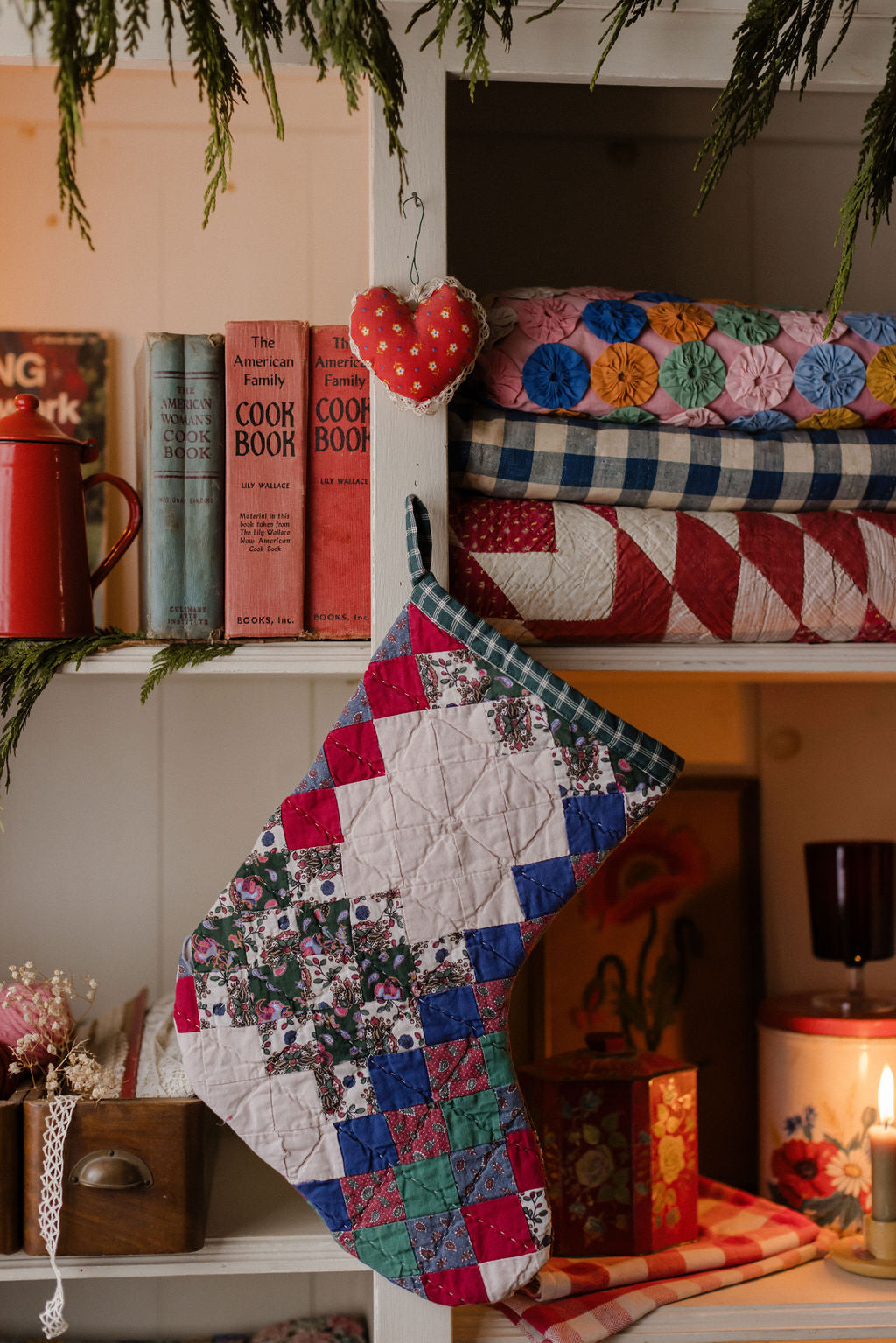 HEIRLOOM QUILT STOCKING