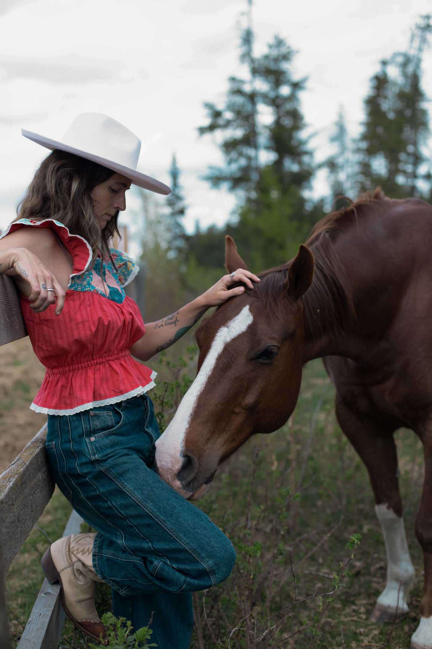 The Molly Top in Reunion Patchwork