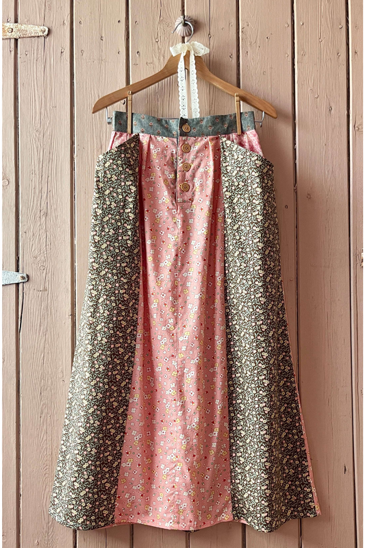 The Strawflower Skirt | Pink + Brown