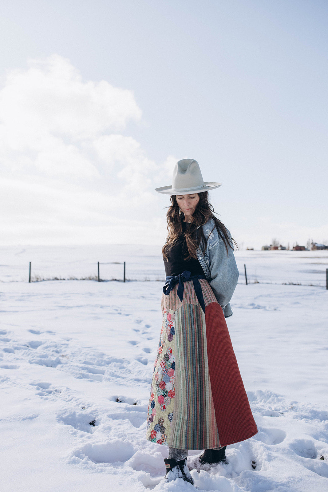 Susannah Wrap Skirt