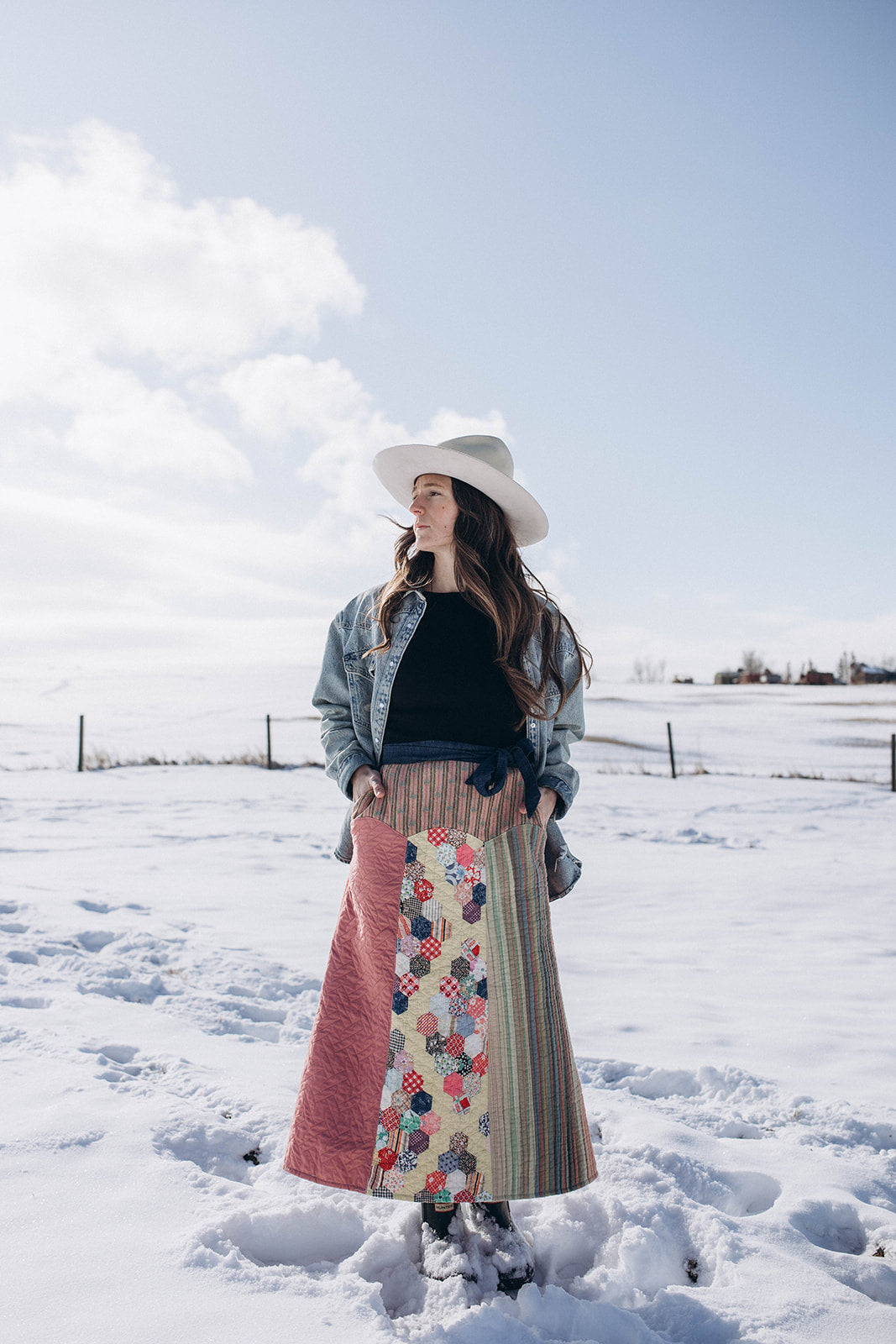 Susannah Wrap Skirt