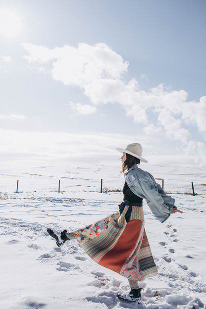 Susannah Wrap Skirt