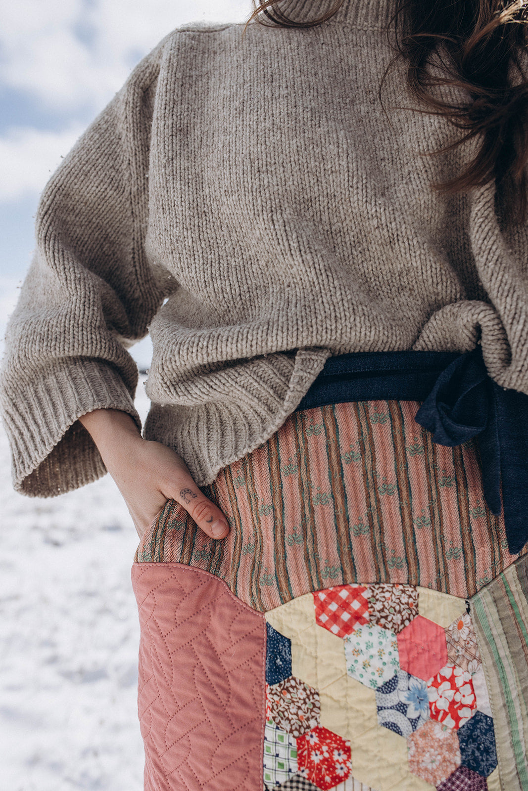 Susannah Wrap Skirt