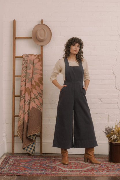 Apron Pant in Sailor Blue