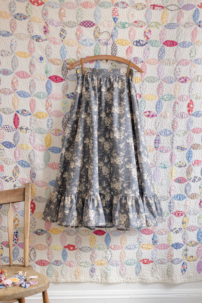 The Plough Skirt | Winter Chintz | M